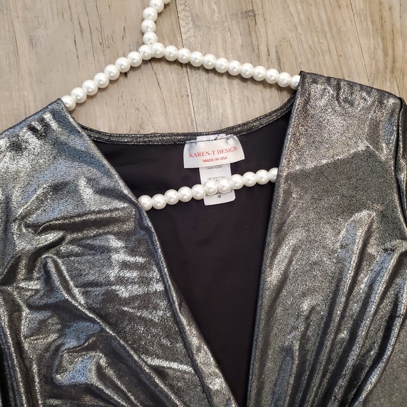 Karen T Design Silver/Planting Dress - Picture 4 of 6